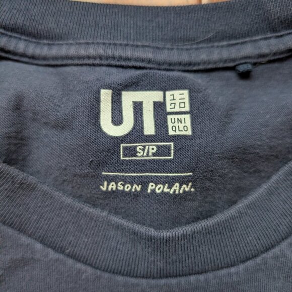 Vintage VTG Uniqlo x Jason Polan t-shirt size S - Picture 4 of 4